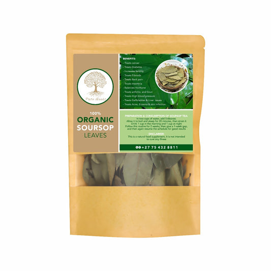 100% Organic Soursop Leaves